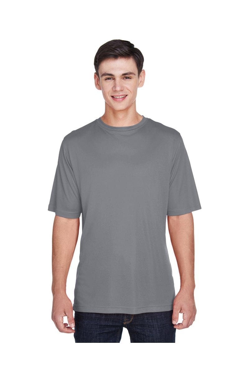 Team 365 TT11: Men's Zone Performance T-Shirt in Sport Graphite
