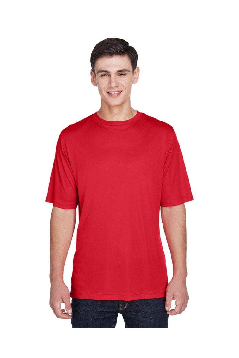Team 365 TT11: Men's Zone Performance T-Shirt in Sport Red