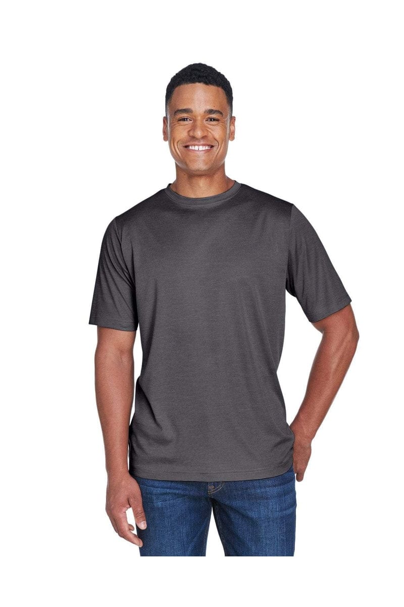 Team 365 TT11H: Men's Sonic Heather Performance T-Shirt in 