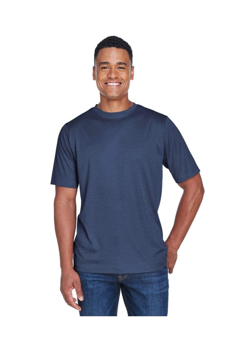 Team 365 TT11H: Men's Sonic Heather Performance T-Shirt in 