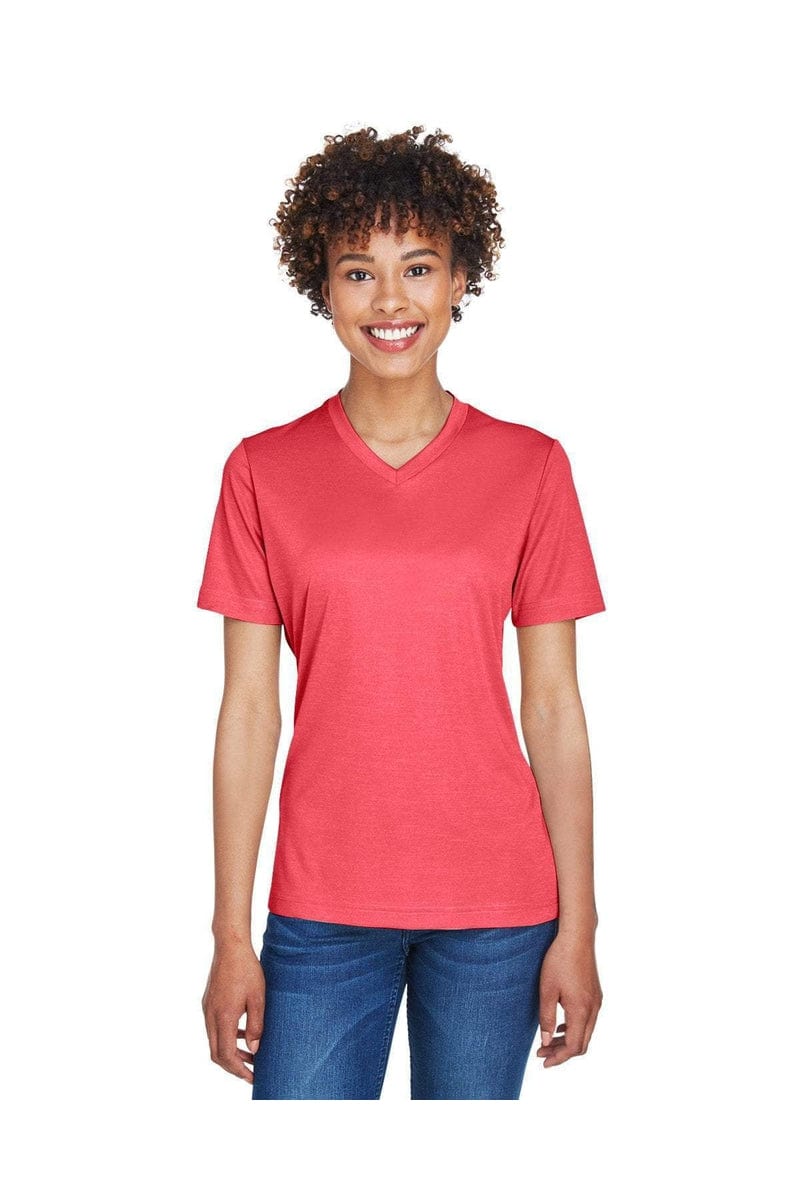 Team 365 TT11HW: Ladies' Sonic Heather Performance T-Shirt in 
