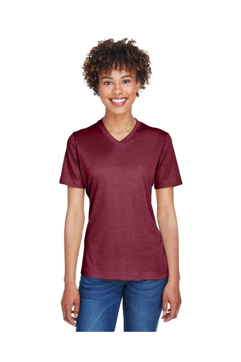 Team 365 TT11HW: Ladies' Sonic Heather Performance T-Shirt in 