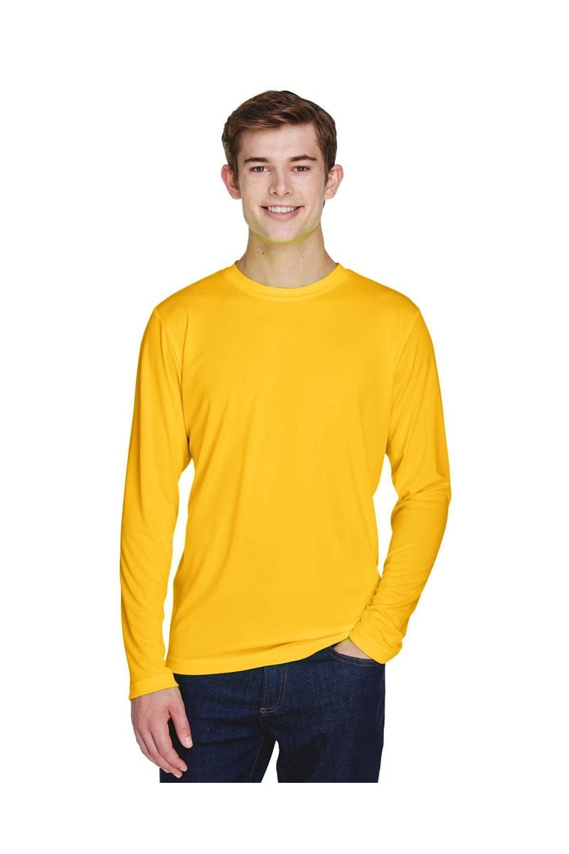 Team 365 TT11L: Men's Zone Performance Long-Sleeve T-Shirt in 