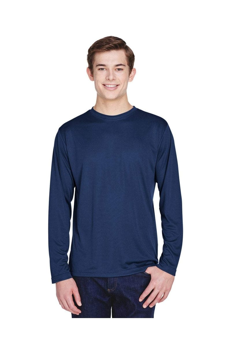 Team 365 TT11L: Men's Zone Performance Long-Sleeve T-Shirt in 