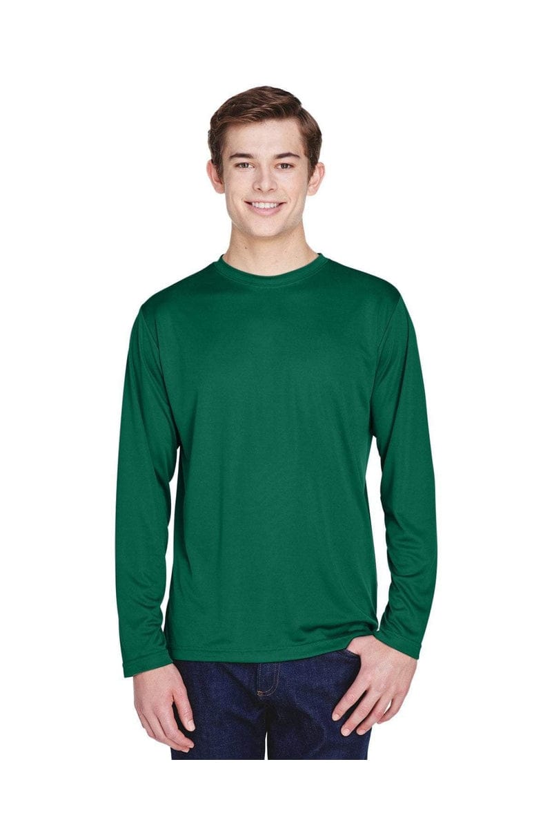 Team 365 TT11L: Men's Zone Performance Long-Sleeve T-Shirt in 