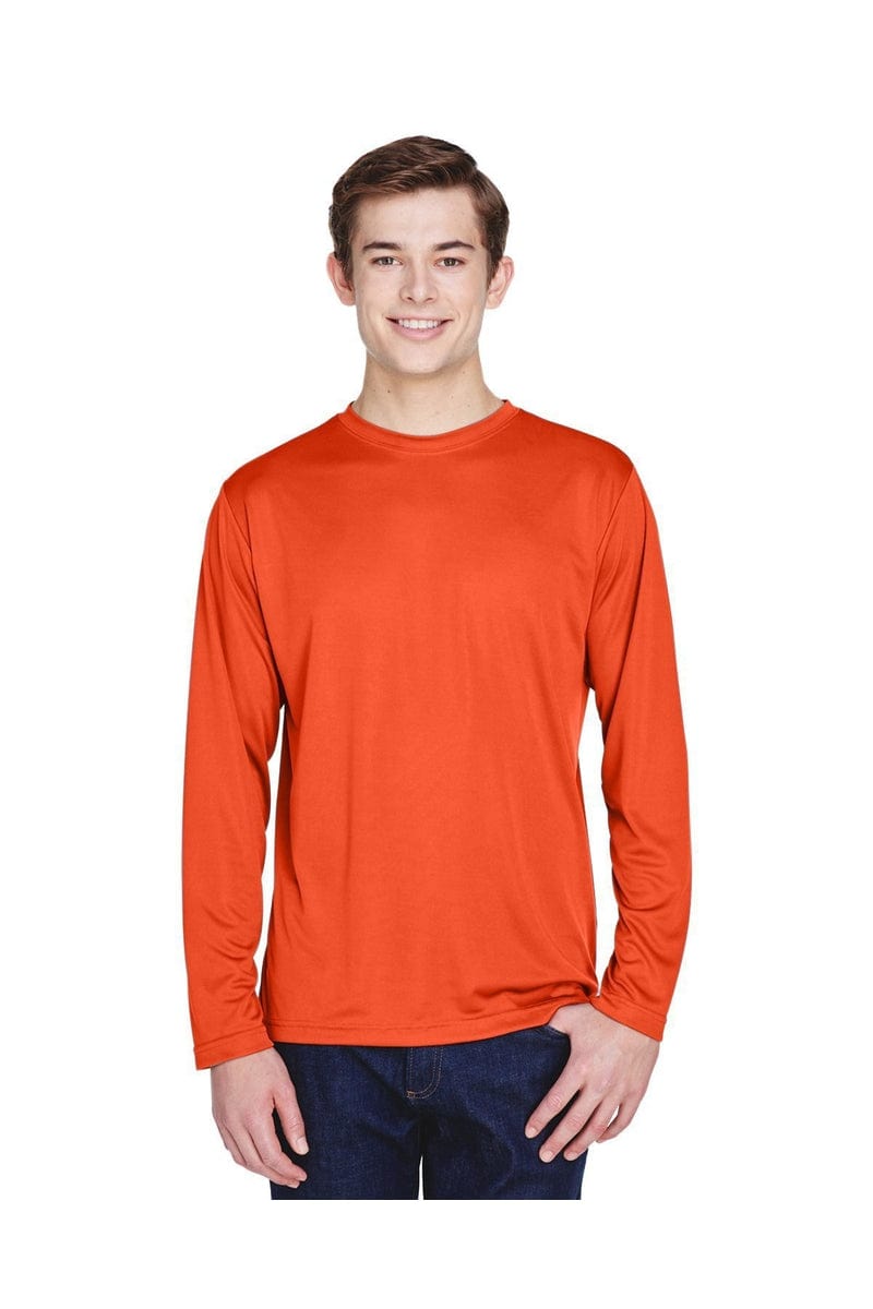 Team 365 TT11L: Men's Zone Performance Long-Sleeve T-Shirt in 