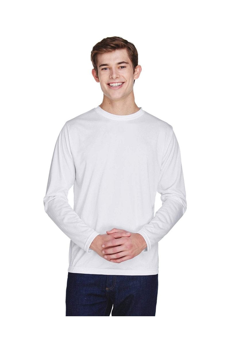 Team 365 TT11L: Men's Zone Performance Long-Sleeve T-Shirt in 