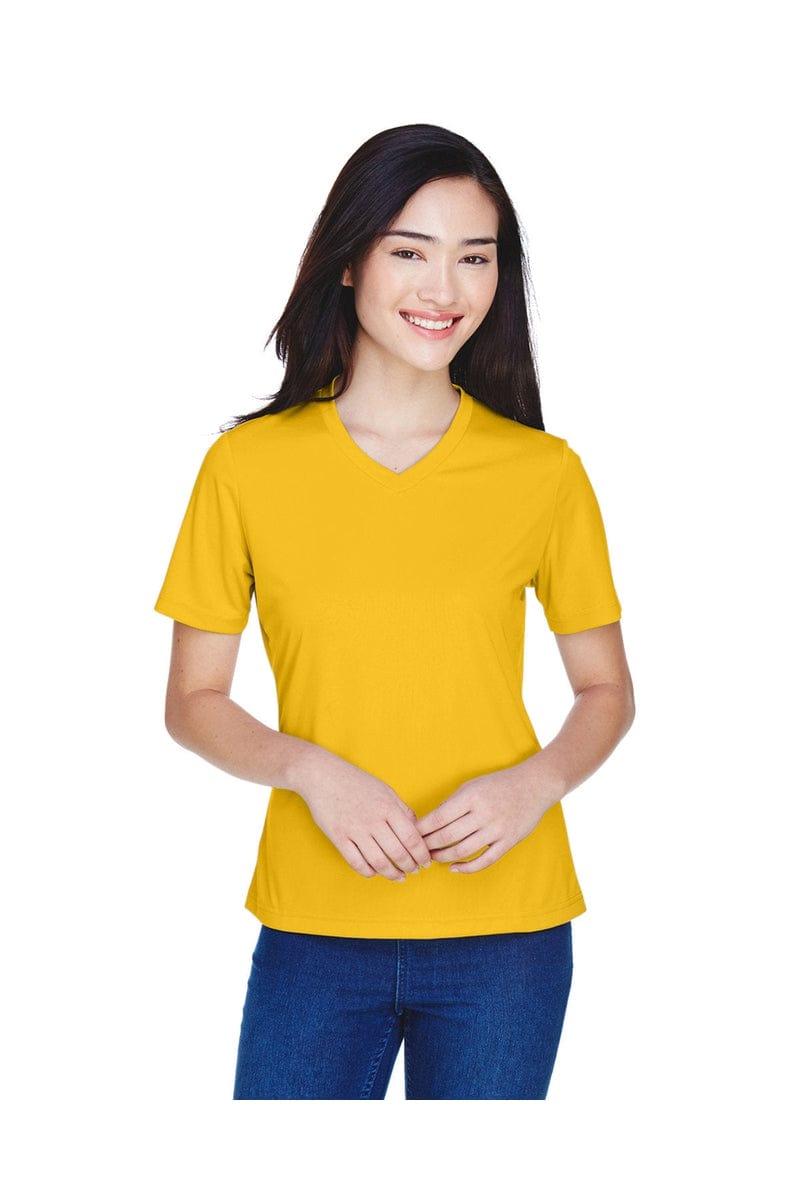 Team 365 TT11W: Ladies' Zone Performance T-Shirt in Sp Athletic Gold