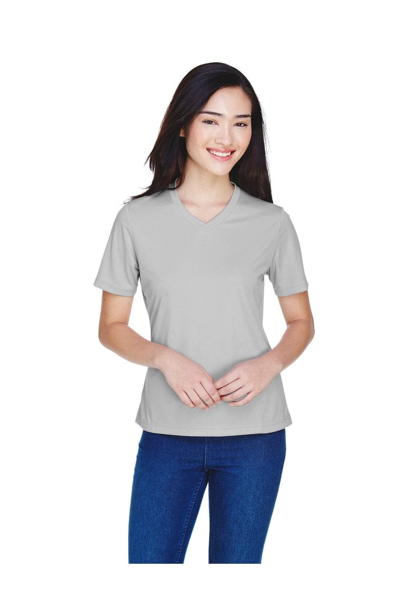 Team 365 TT11W: Ladies' Zone Performance T-Shirt in Sport Silver