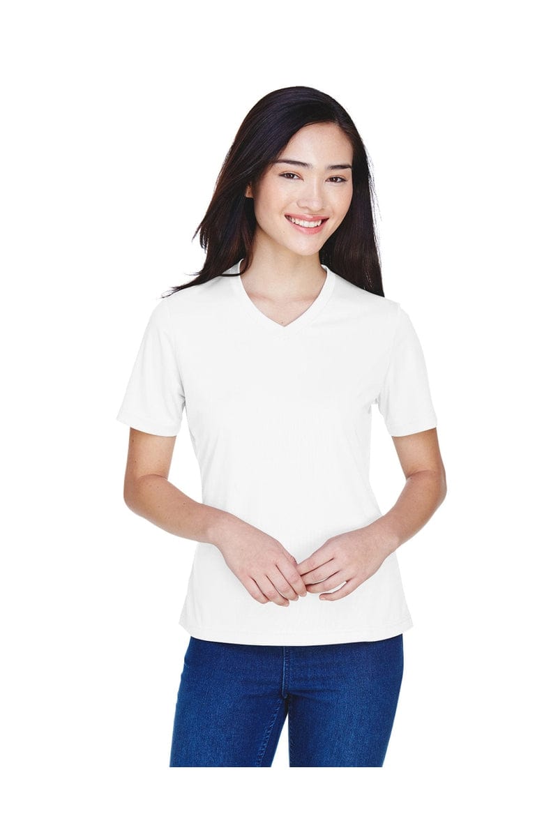 Team 365 TT11W: Ladies' Zone Performance T-Shirt in White