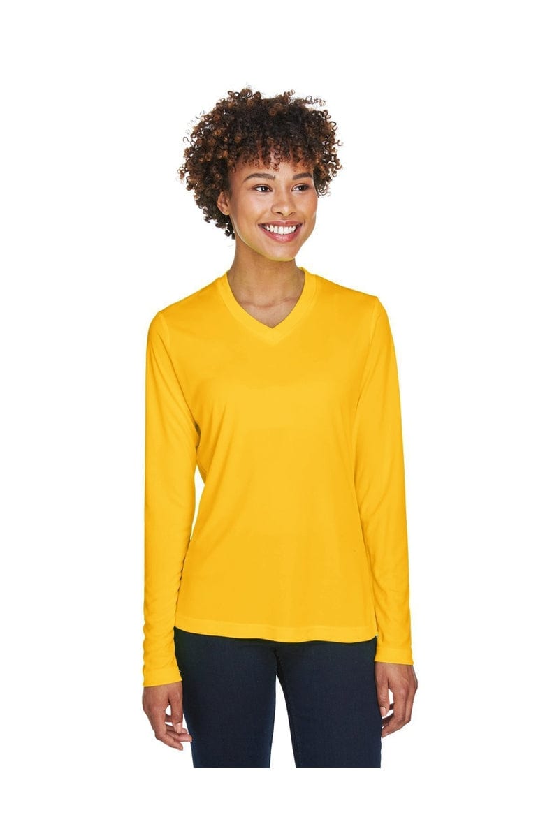 Team 365 TT11WL: Ladies' Zone Performance Long-Sleeve T-Shirt in 