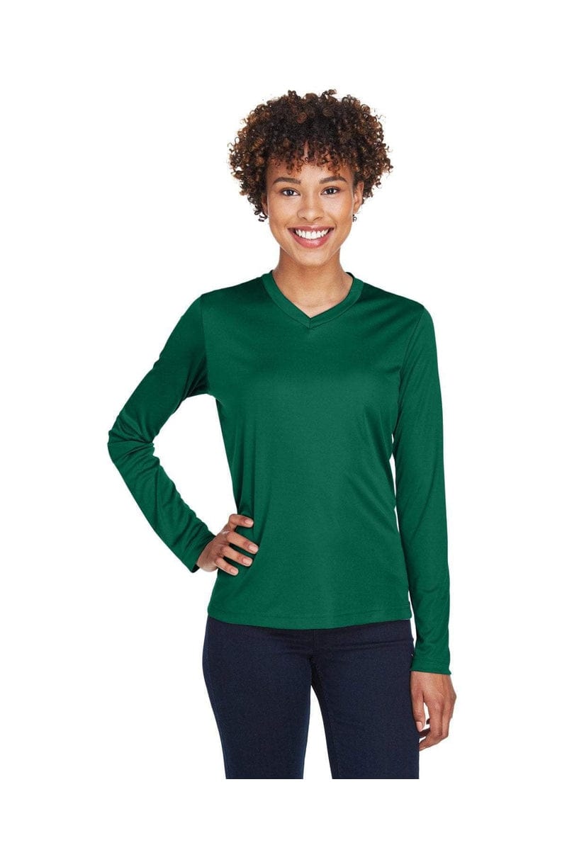 Team 365 TT11WL: Ladies' Zone Performance Long-Sleeve T-Shirt in 