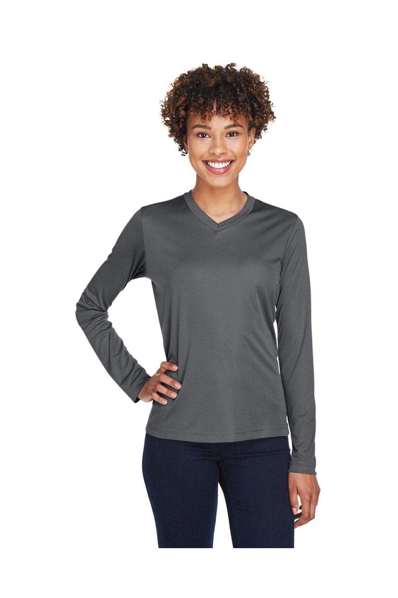 Team 365 TT11WL: Ladies' Zone Performance Long-Sleeve T-Shirt in 