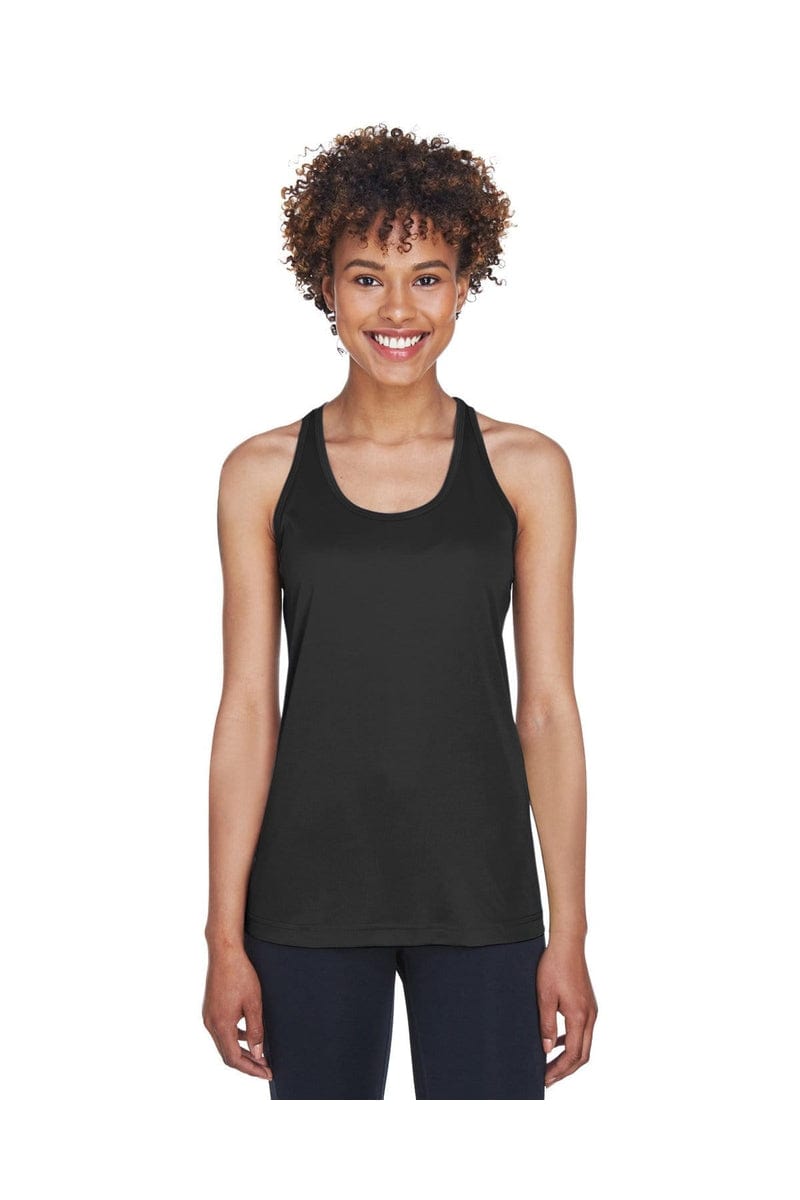 Team 365 TT11WRC: Ladies' Performance Racerback Tank in Black
