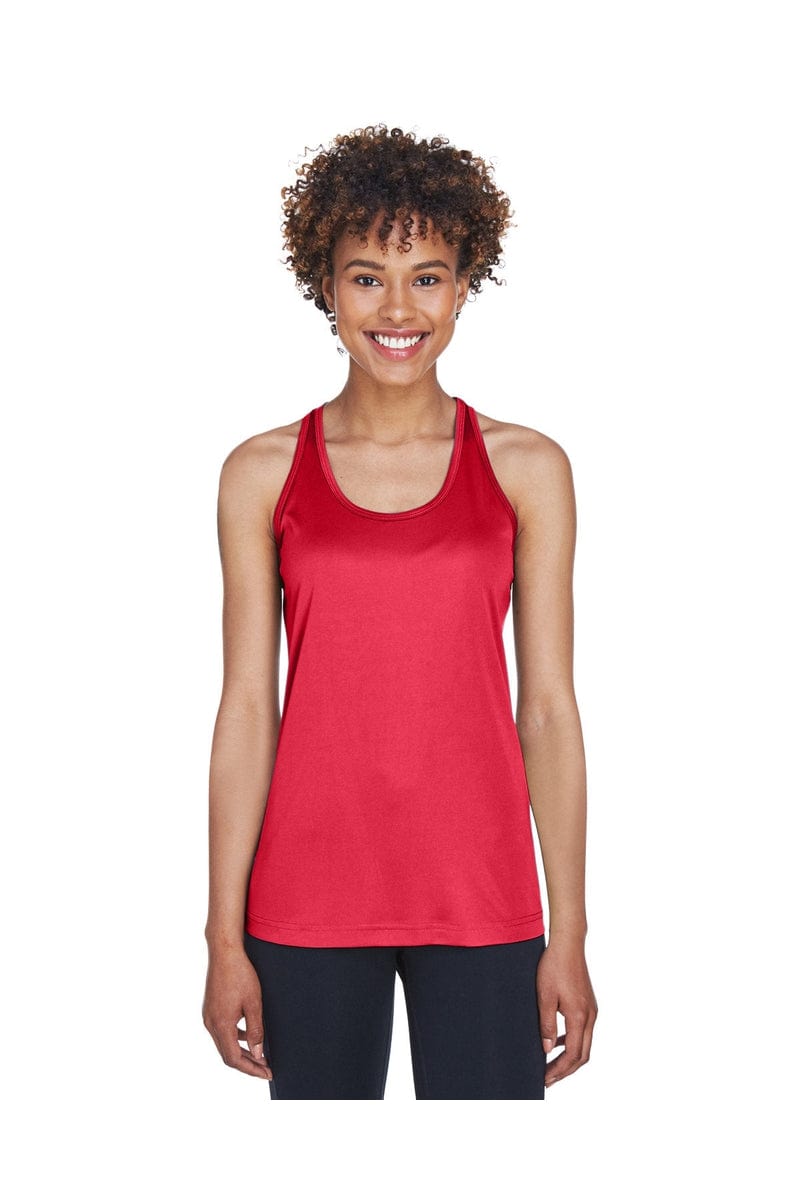 Team 365 TT11WRC: Ladies' Performance Racerback Tank in Sport Red