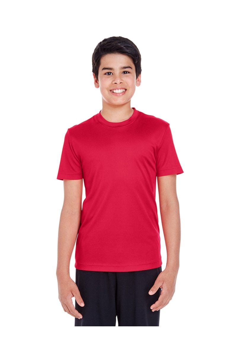Team 365 TT11Y: Youth Zone Performance T-Shirt in Sport Red