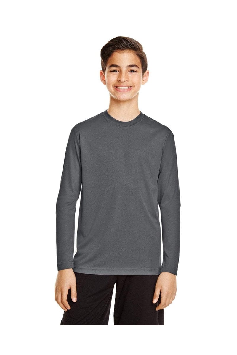 Team 365 TT11YL: Youth Zone Performance Long-Sleeve T-Shirt in 