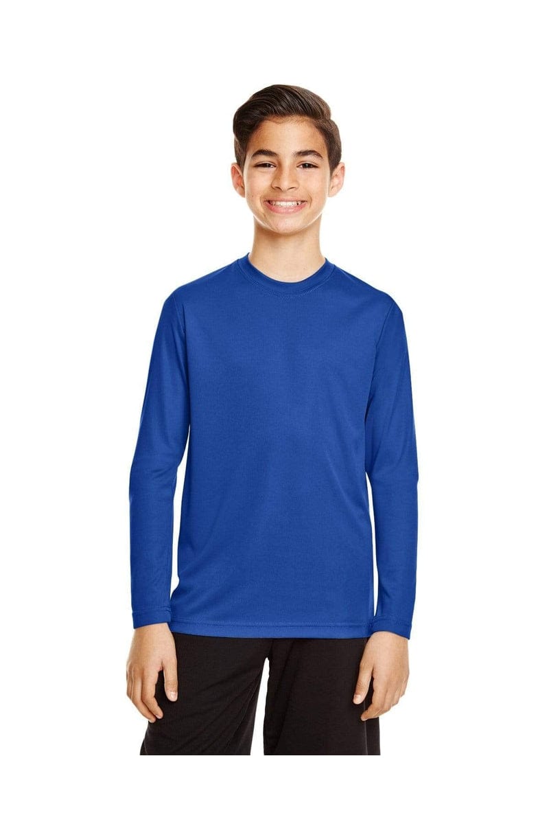 Team 365 TT11YL: Youth Zone Performance Long-Sleeve T-Shirt in 