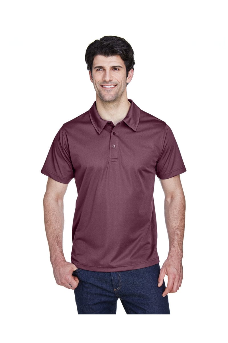 Team 365 TT21 Men's Command Snag Protection Polo in Sprt Dark Maroon