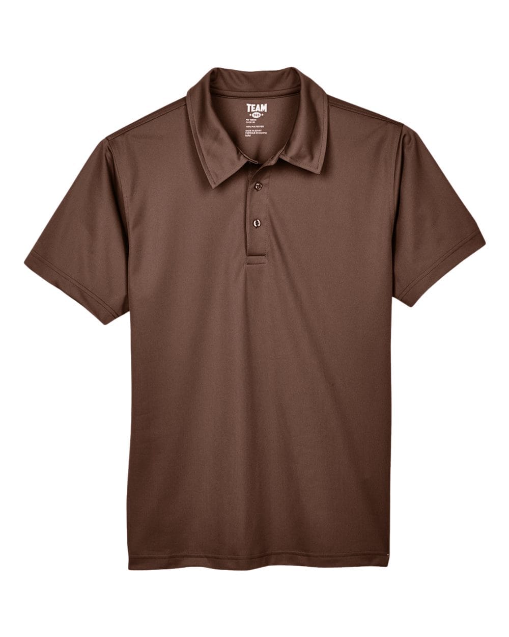 Team 365 Polos/Knits XS / Sport Dark Brown Team 365 TT21 Men's Command Snag Protection Polo