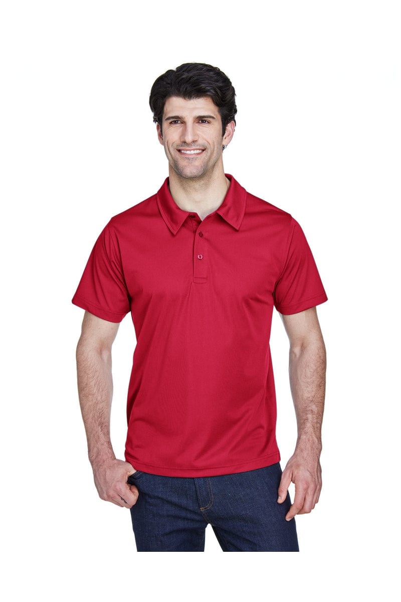 Team 365 TT21 Men's Command Snag Protection Polo in Sprt Scarlet Red