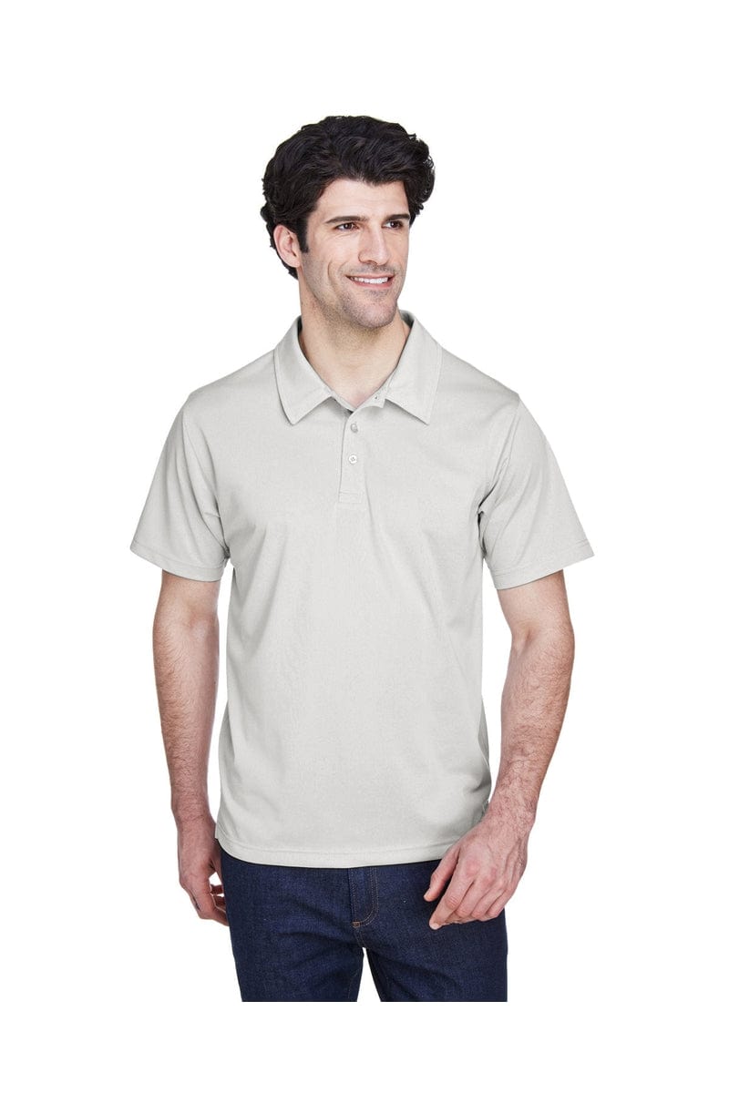 Team 365 TT21 Men's Command Snag Protection Polo in Sport Silver