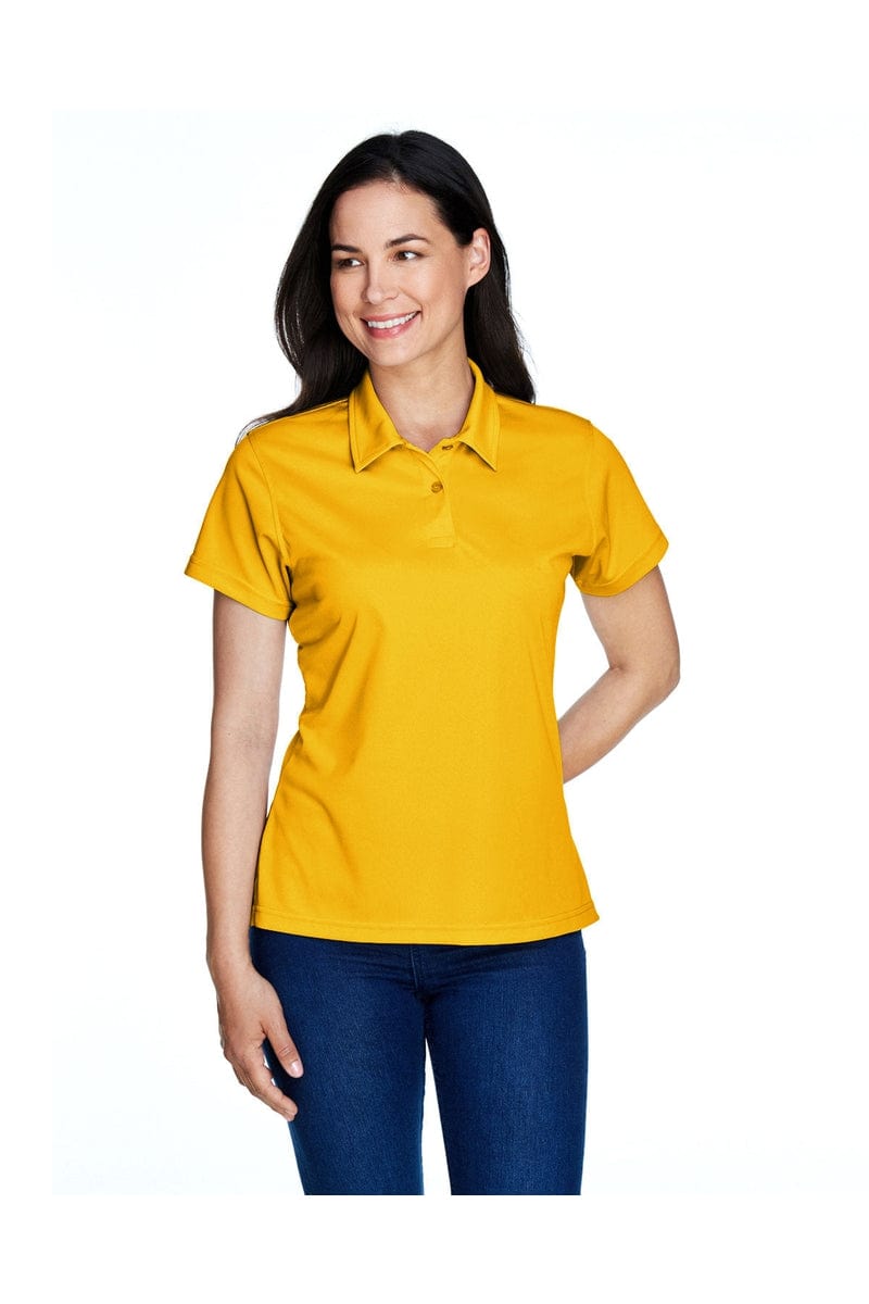 Team 365 TT21W Ladies' Command Snag Protection Polo in Sprt Athltc Gold