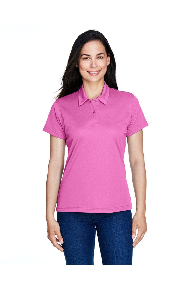 Team 365 TT21W Ladies' Command Snag Protection Polo in Sprt Chrity Pink