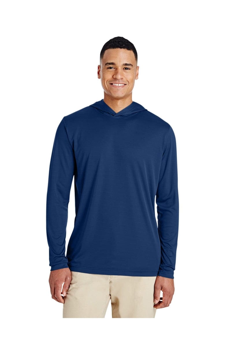 Team 365 TT41: Men's Zone Performance Hoodie in Sport Dark Navy