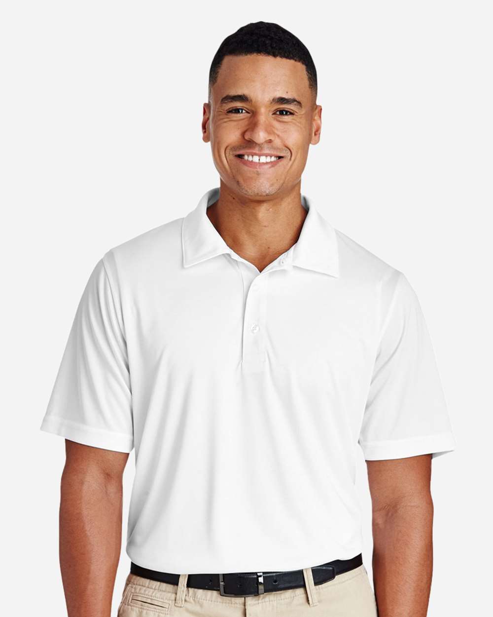 Team 365 Polos/Knits XS / White Team 365 TT51 Men's Zone Performance Polo