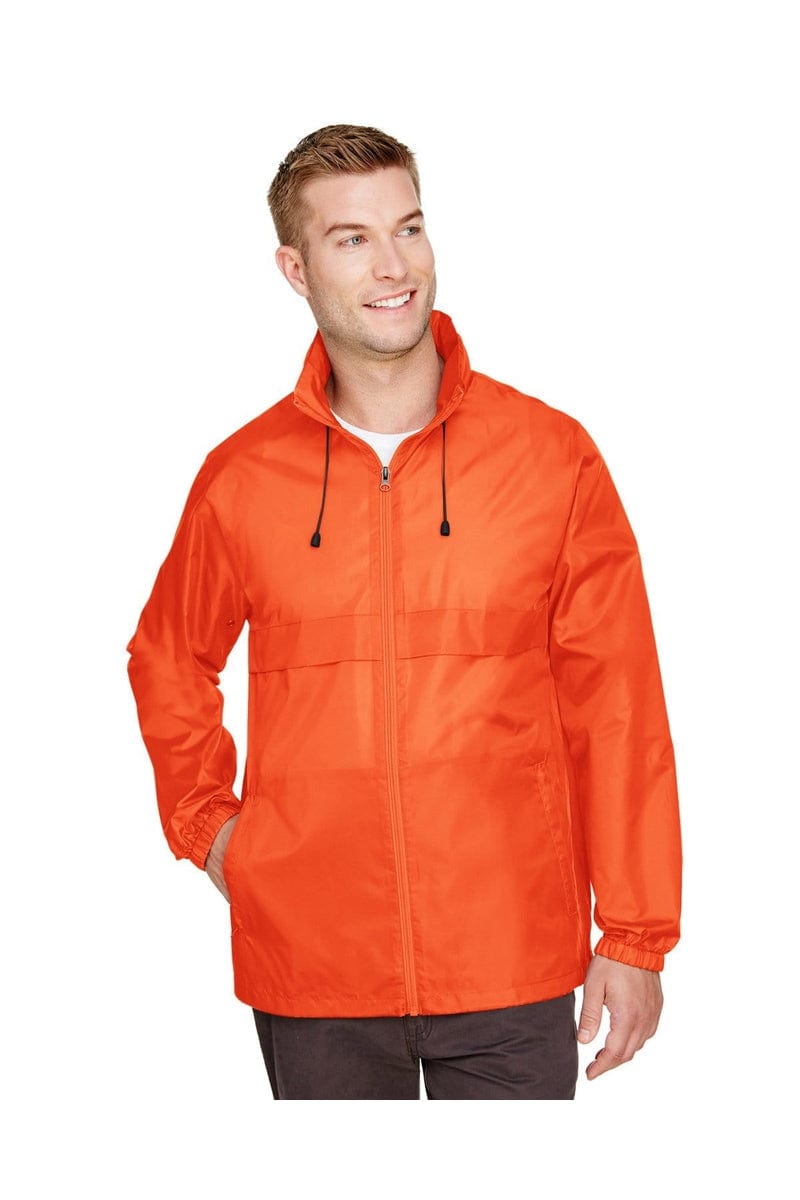 Team 365 TT73 Adult Zone Protect Lightweight Jacket in Sport Orange