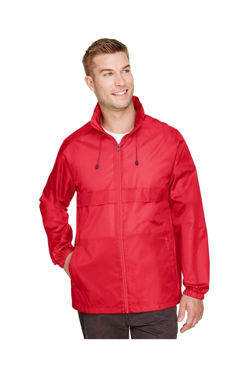 Team 365 TT73 Adult Zone Protect Lightweight Jacket in Sport Red