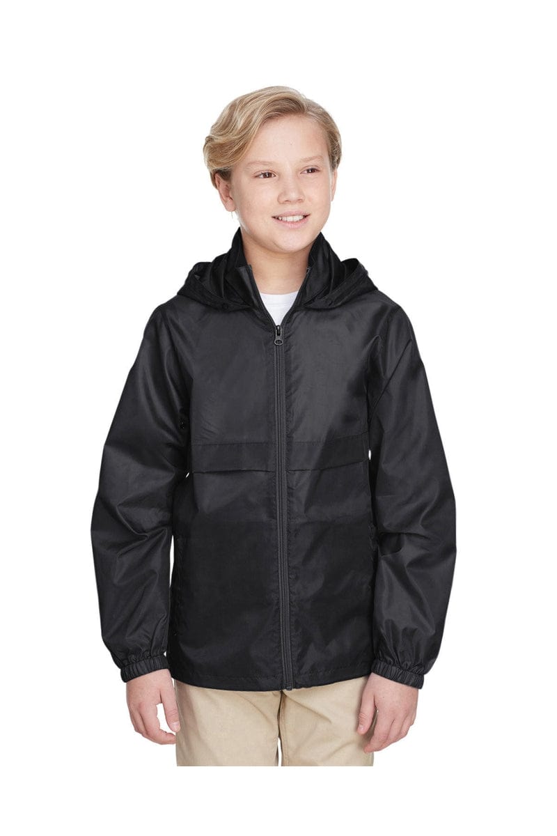 Team 365 TT73Y Youth Zone Protect Lightweight Jacket in Black