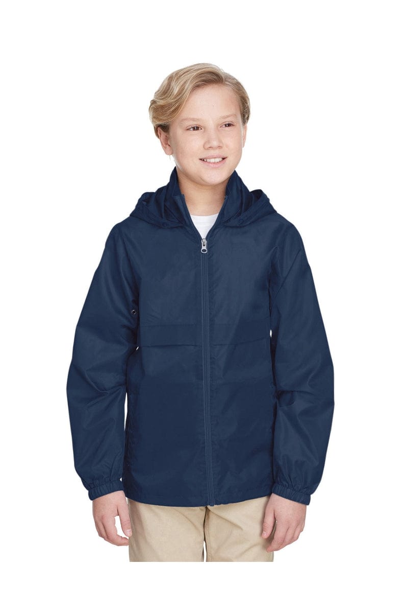 Team 365 TT73Y Youth Zone Protect Lightweight Jacket in Sport Dark Navy