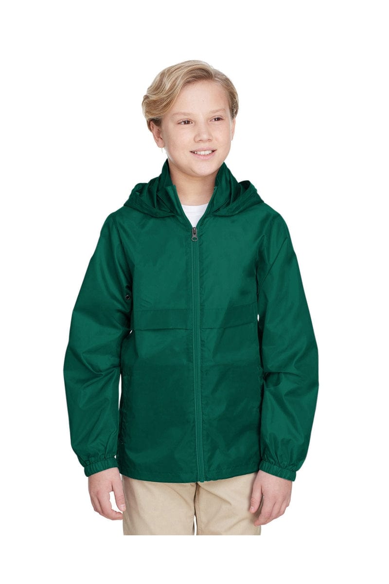 Team 365 TT73Y Youth Zone Protect Lightweight Jacket in Sport Forest
