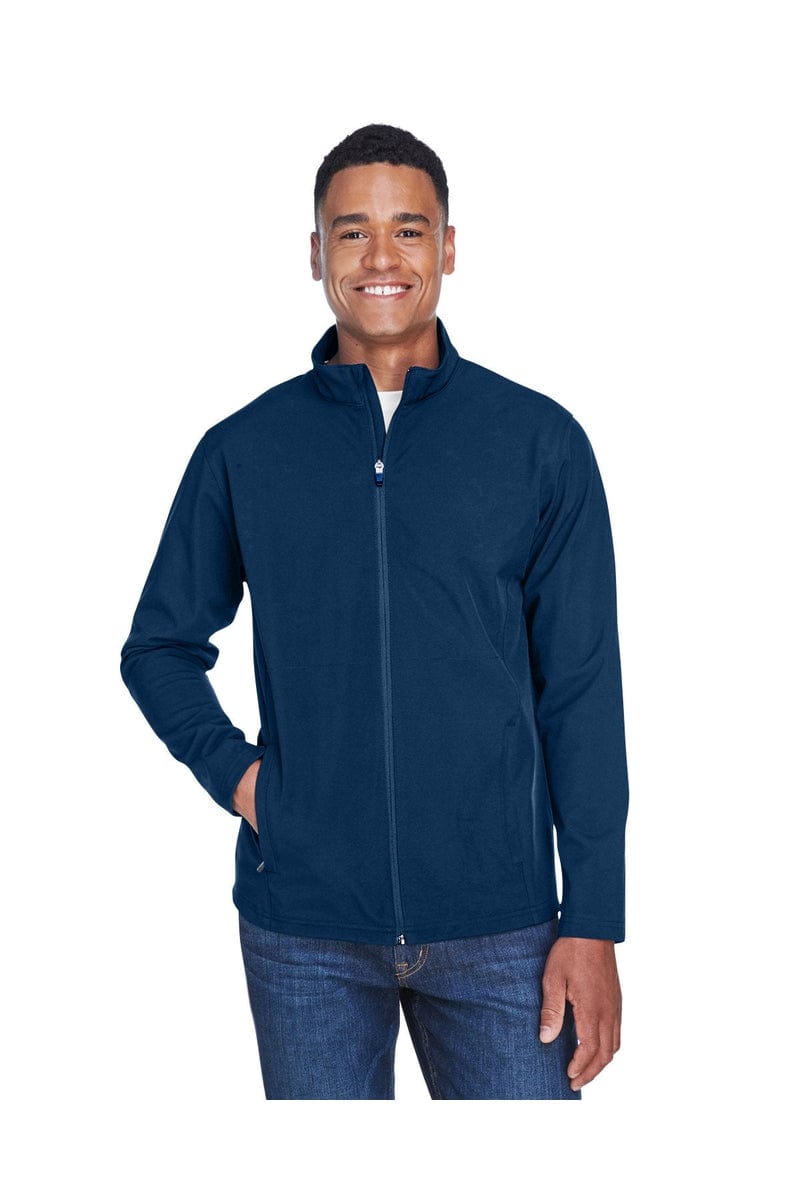 Team 365 TT80 Men's Leader Soft Shell Jacket in Sport Dark Navy
