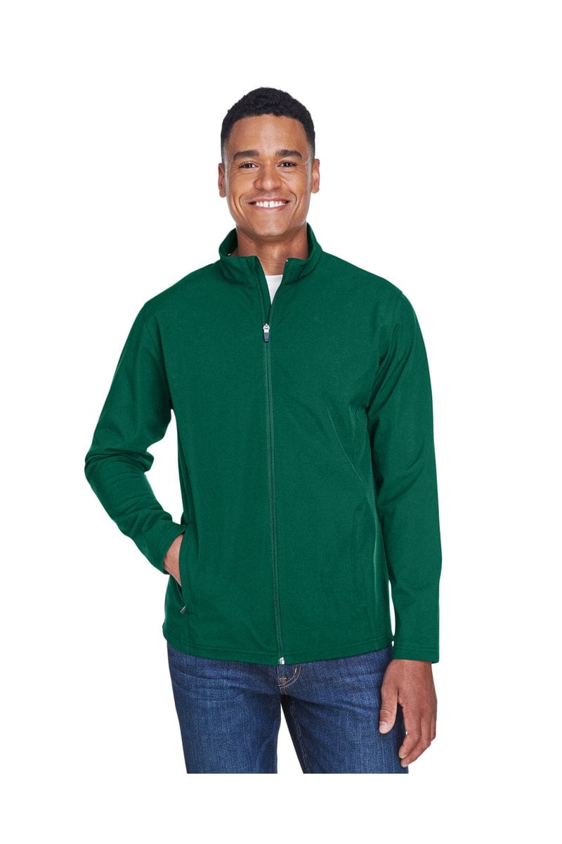 Team 365 TT80 Men's Leader Soft Shell Jacket in Sport Forest
