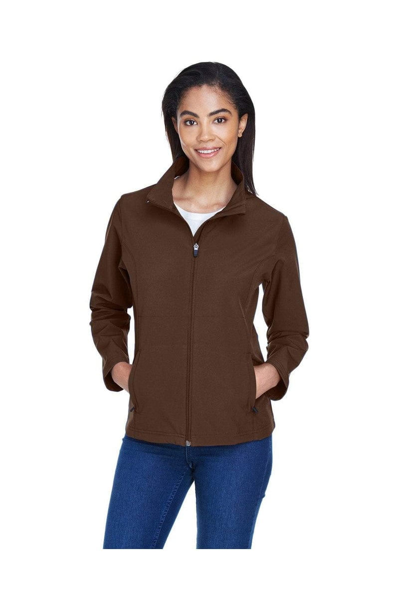 Team 365 TT80W Ladies' Leader Soft Shell Jacket, Basic Colors in 