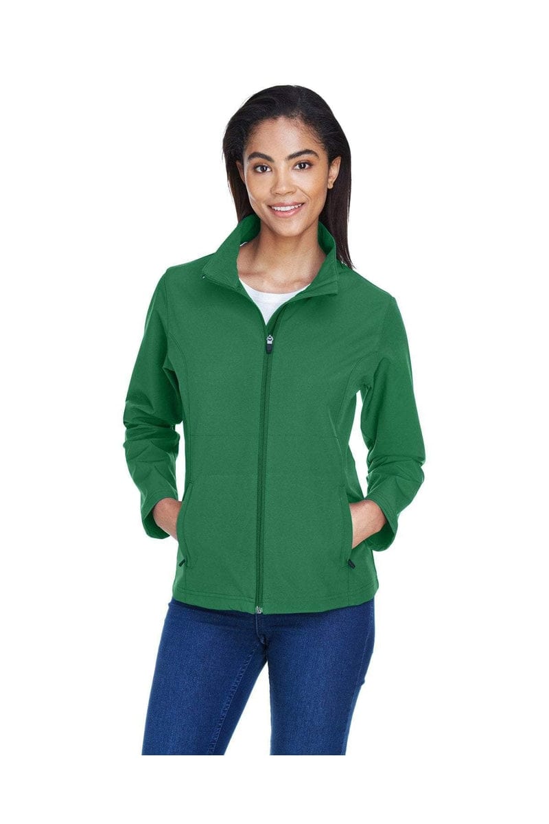 Team 365 TT80W Ladies' Leader Soft Shell Jacket, Basic Colors in 