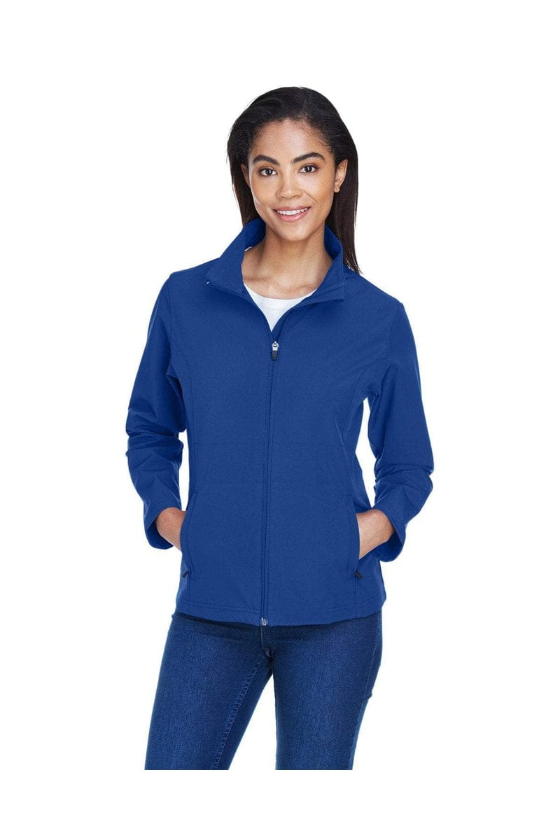 Team 365 TT80W Ladies' Leader Soft Shell Jacket in 