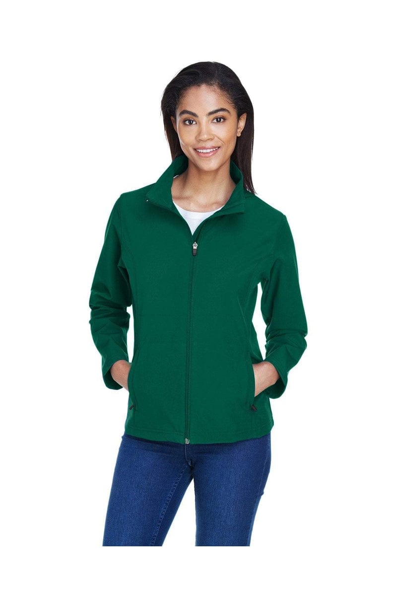 Team 365 TT80W Ladies' Leader Soft Shell Jacket in 