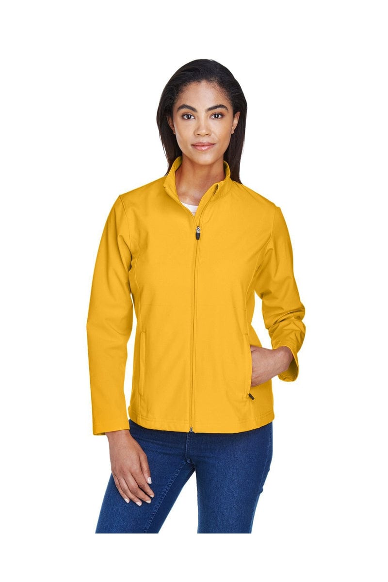 Team 365 TT80W Ladies' Leader Soft Shell Jacket in 
