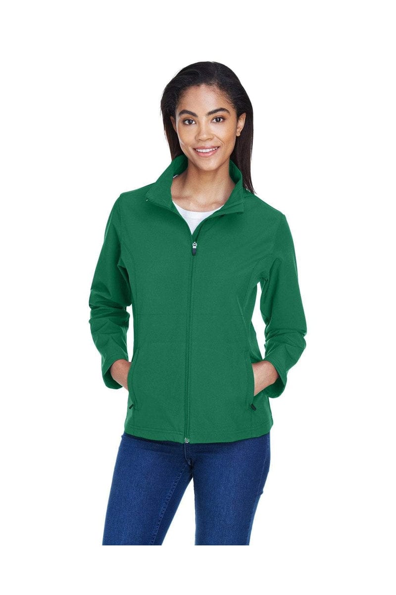 Team 365 TT80W Ladies' Leader Soft Shell Jacket in 