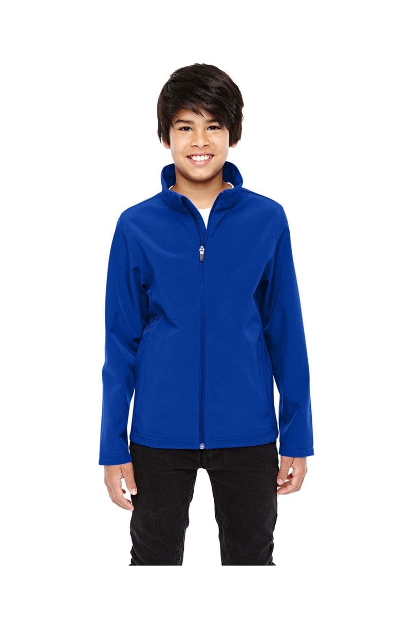 Team 365 TT80Y Youth Leader Soft Shell Jacket in 