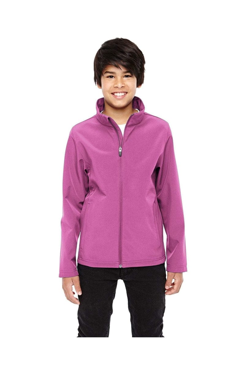 Team 365 TT80Y Youth Leader Soft Shell Jacket in 