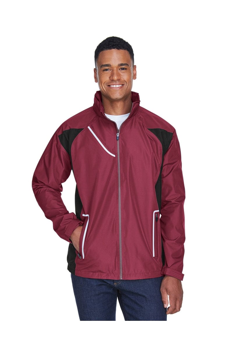 Team 365 TT86 Men's Dominator Waterproof Jacket in Sport Maroon