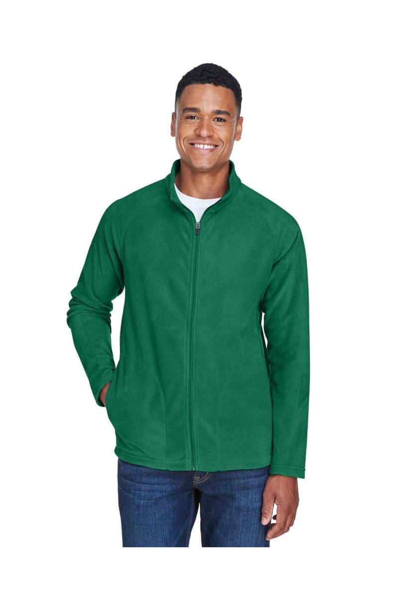 Team 365 TT90 Men's Campus Microfleece Jacket in Sport Kelly