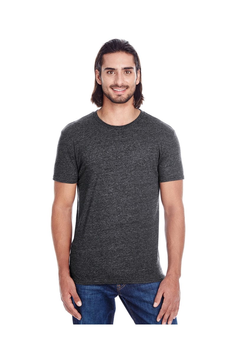 Threadfast Apparel 102A: Triblend T-Shirt in Black Triblend
