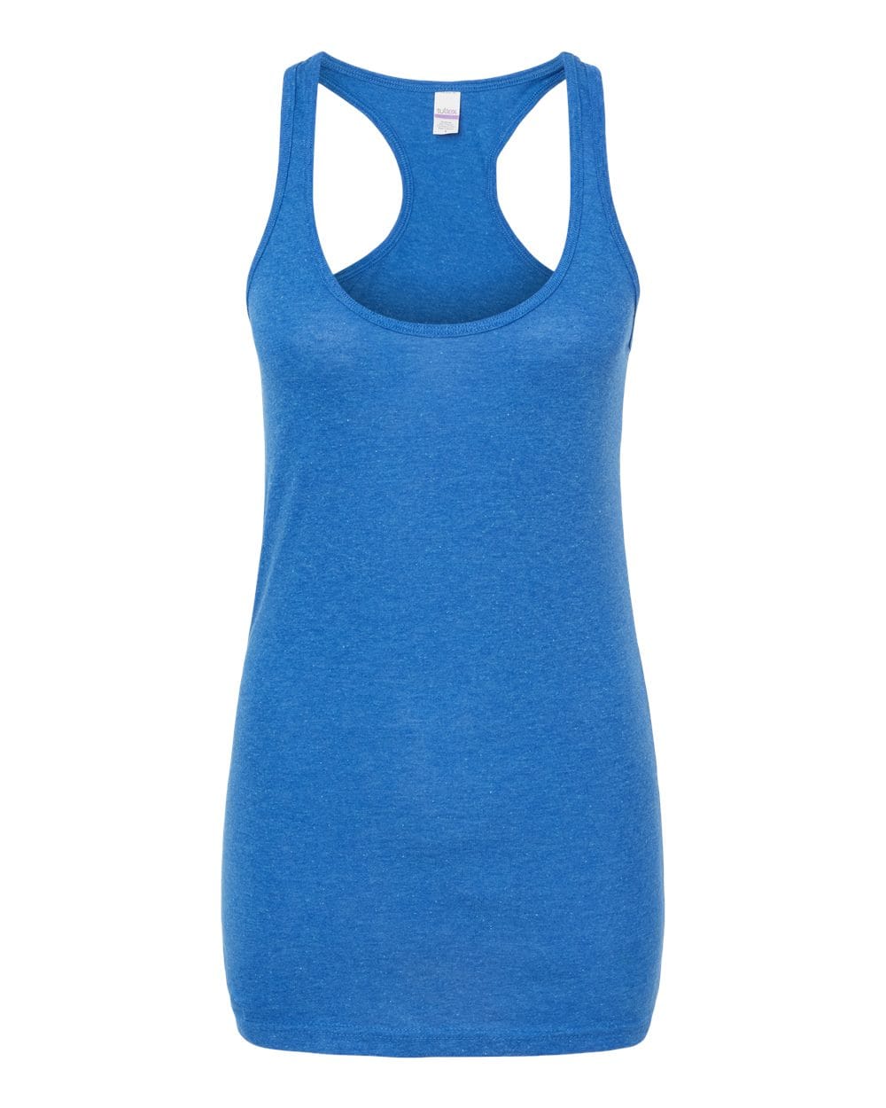 Tultex 10712 XS / Heather Royal Tultex 190 Women's Poly-Rich Racerback Tank Top