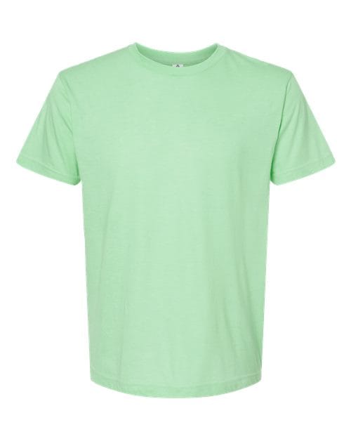 Tultex 10667 XS / Heather Neo Mint Tultex 202 Unisex Fine Jersey T-Shirt
